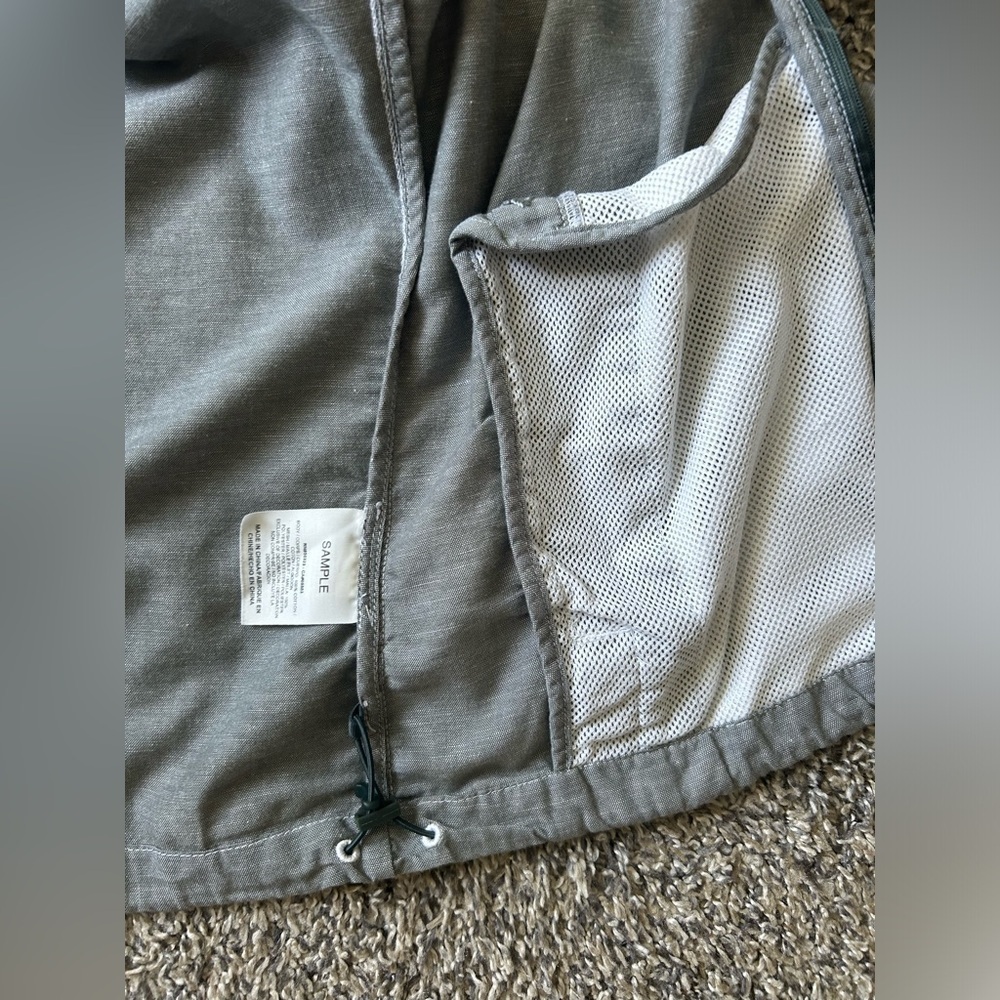 Nike 6.0 women’s 100% cotton gray lightweight zip up jacket size small - Picture 9 of 12